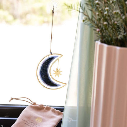 Vitrail - Lune Étoile