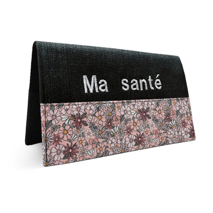 Protège Carnet De Santé - Fleuri