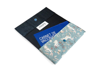 Protège Carnet De Santé - Fleuri