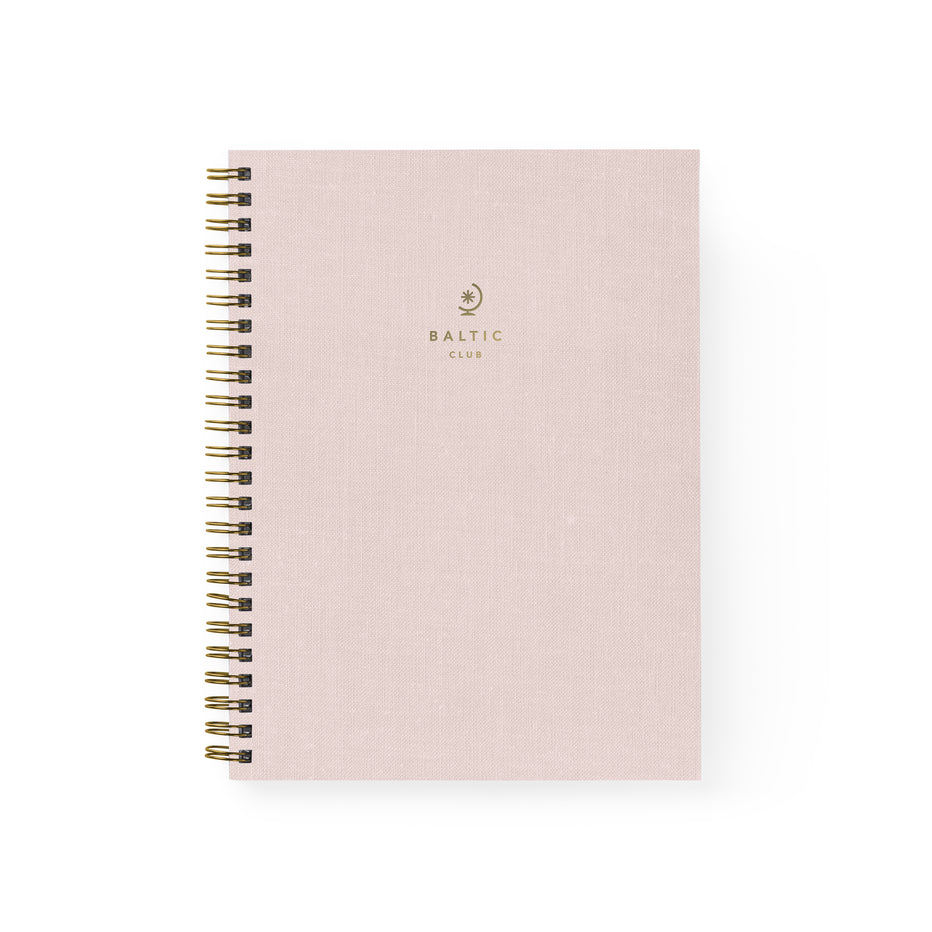 Cahier De Notes À Spirales - Eau De Rose