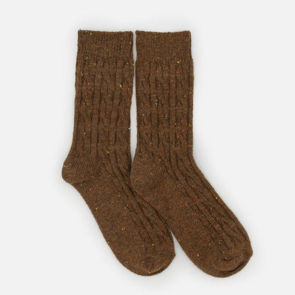 Chaussettes - Brun