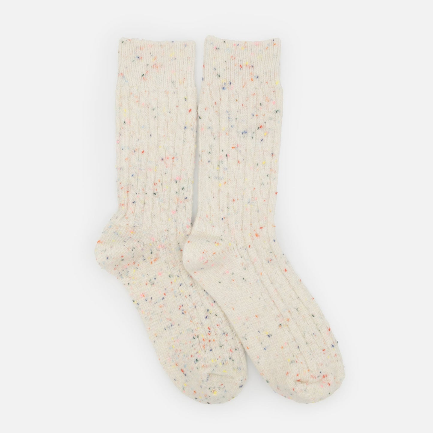 Chaussettes - Crème