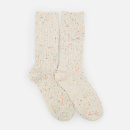 Chaussettes - Crème