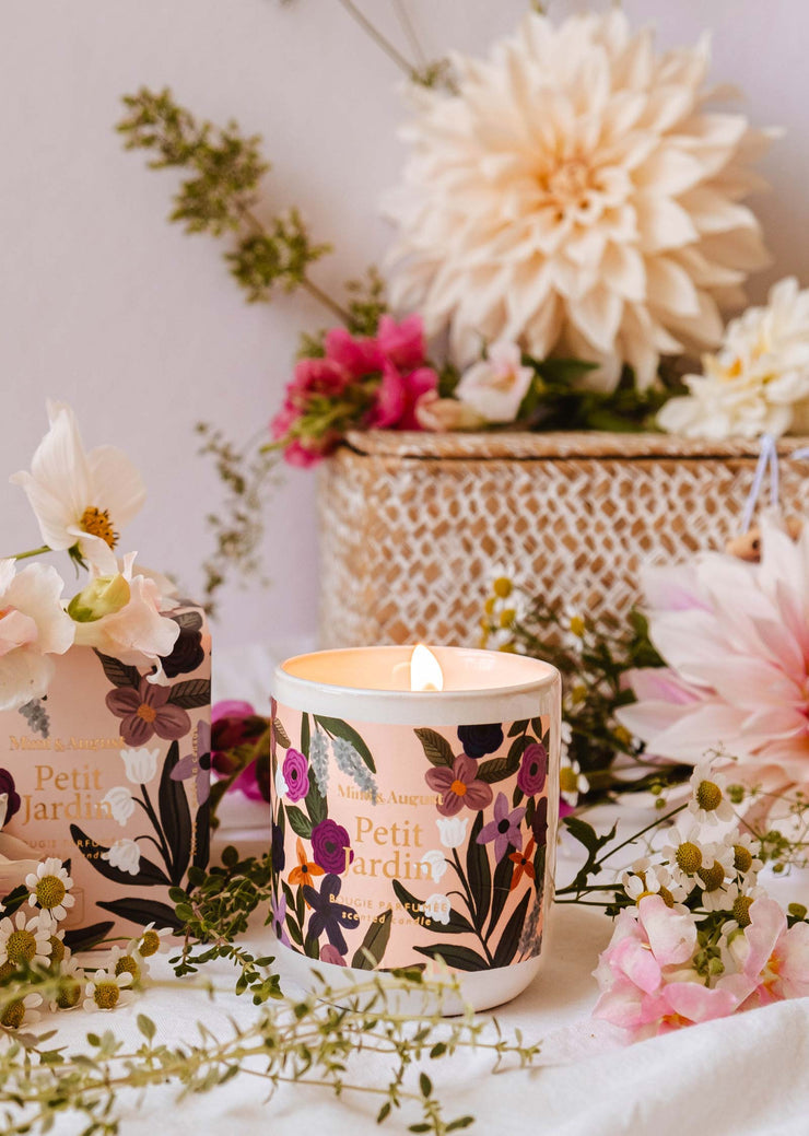 Bougie De Soya - Petit Jardin