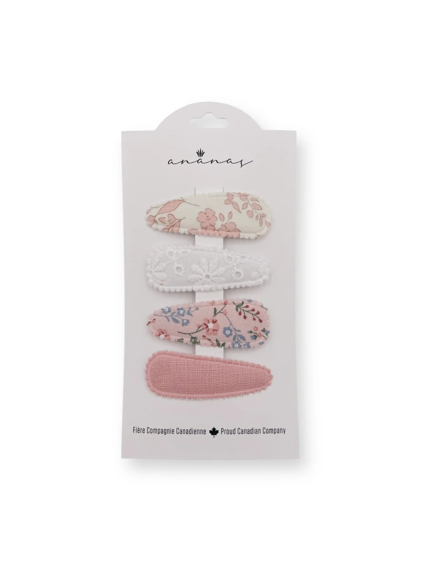 Barrettes - Rose Floral