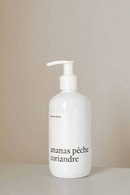 Savon À Mains - Ananas Pêche Coriandre