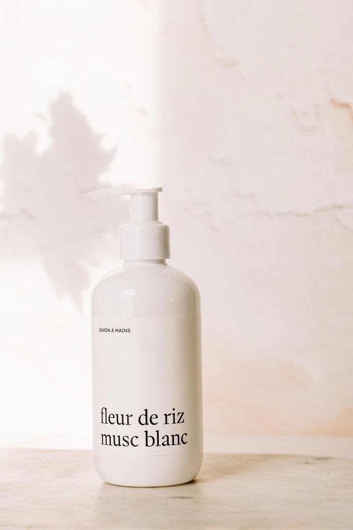 Savon À Mains - Fleur De Riz & Musc Blanc