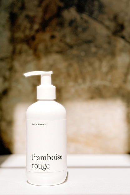 Savon À Mains - Framboise Rouge