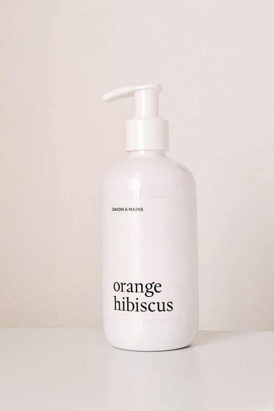 Savon À Mains - Orange Hibiscus