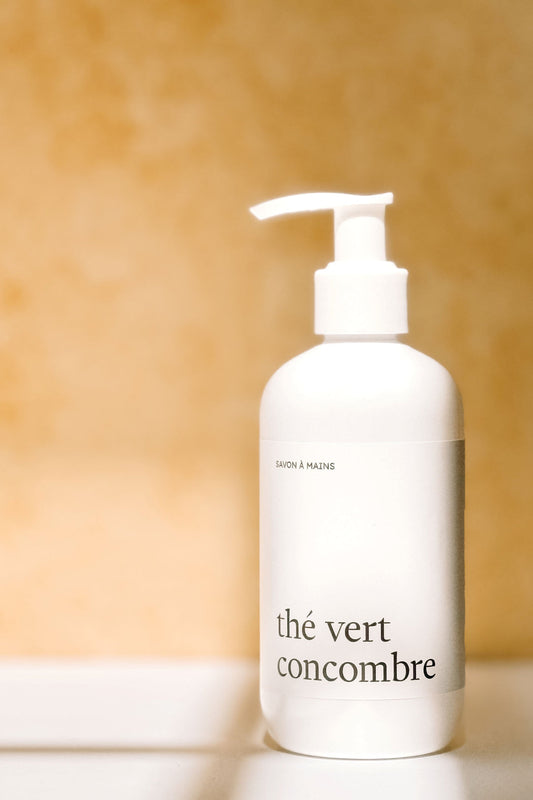 Savon À Mains - Thé Vert Concombre