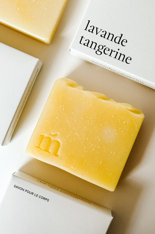 Savon En Barre - Lavande Tangerine