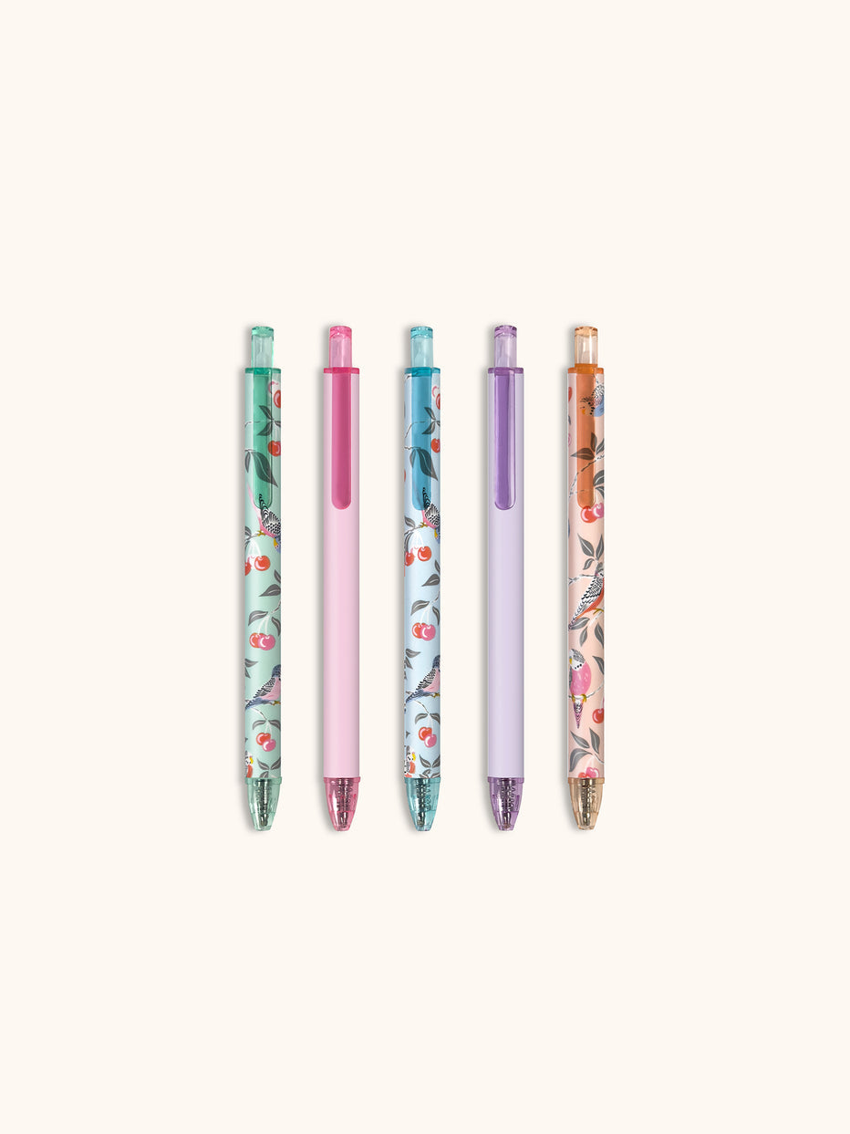 Ensemble De Stylos - Perruches