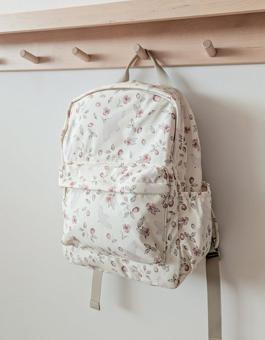 Sac À Dos - Fleurs & Oiseaux