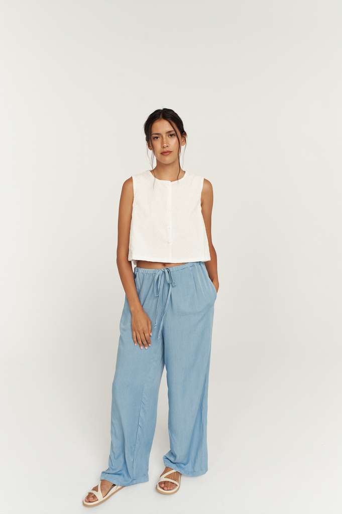 Pantalon Savannah - Denim