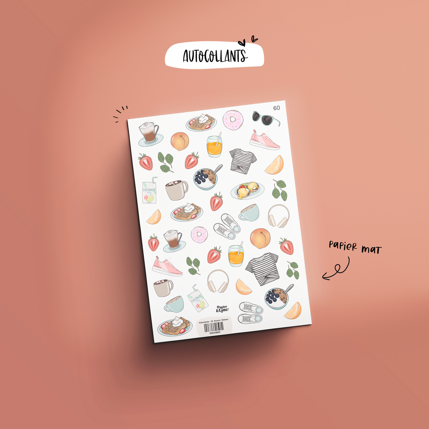 Autocollants - Brunch