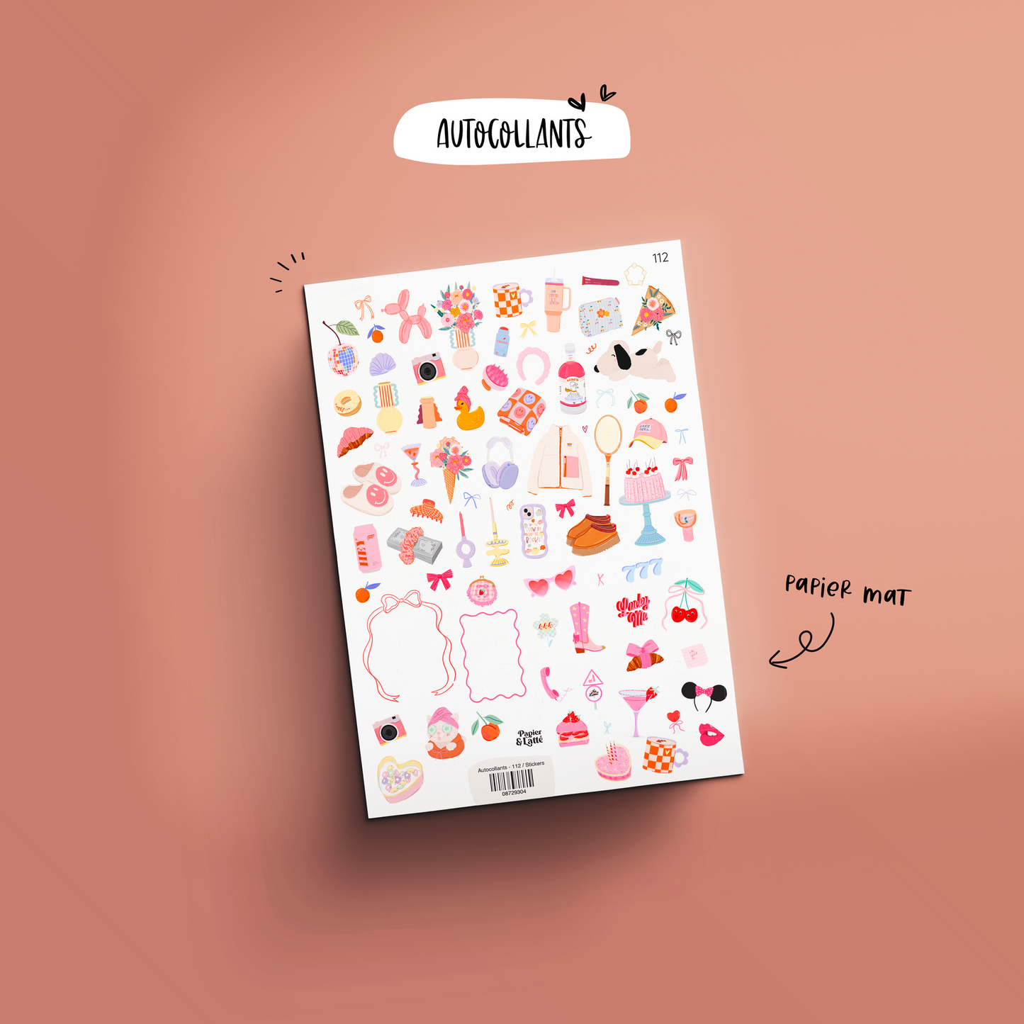 Autocollants - Pop & Pastel