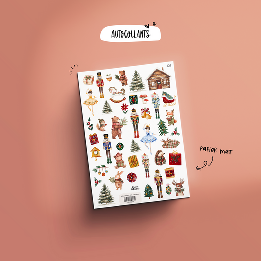 Autocollants - Noël Au Chalet