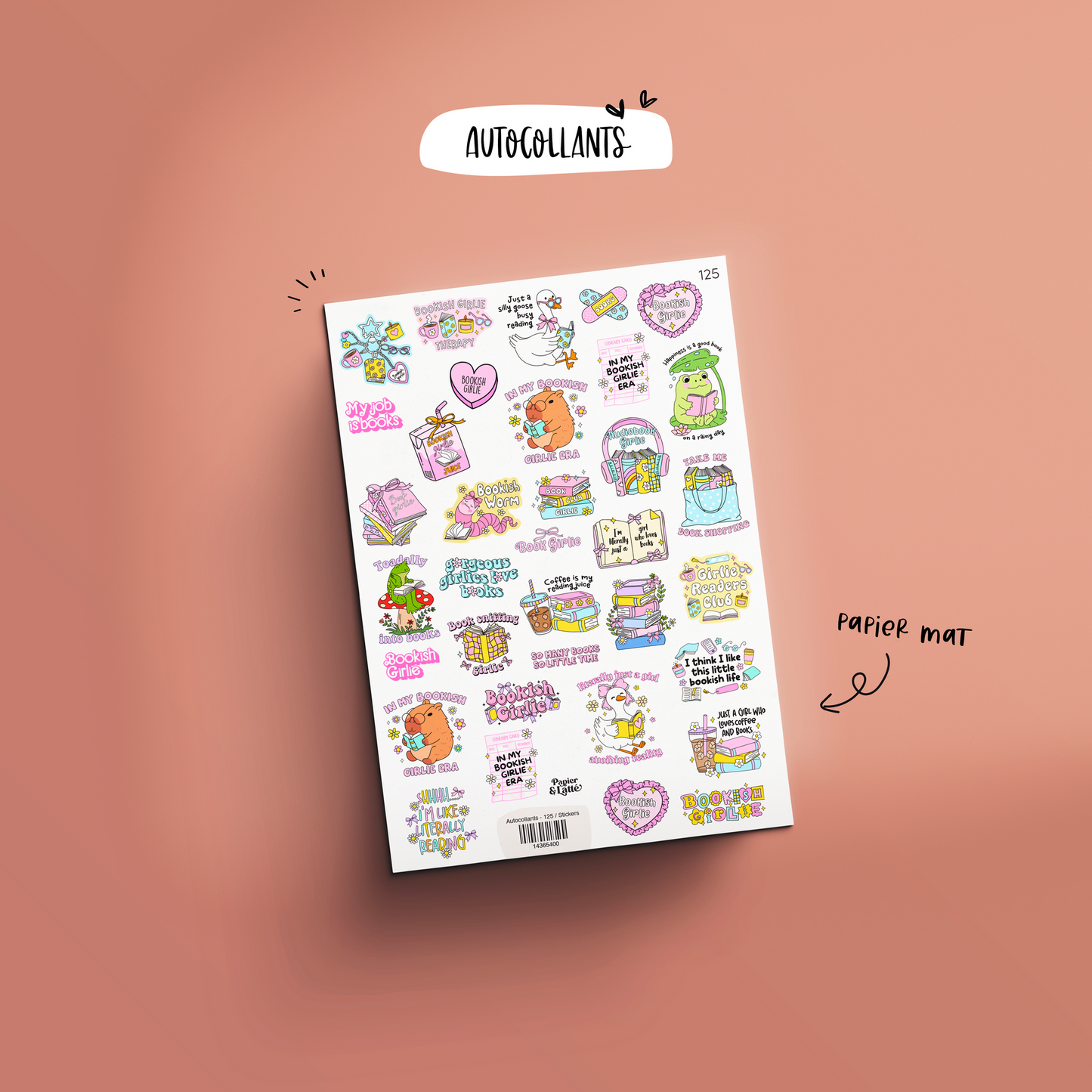 Autocollants - Bookish Girlie