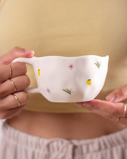 Tasse - Citrons & Fleurs