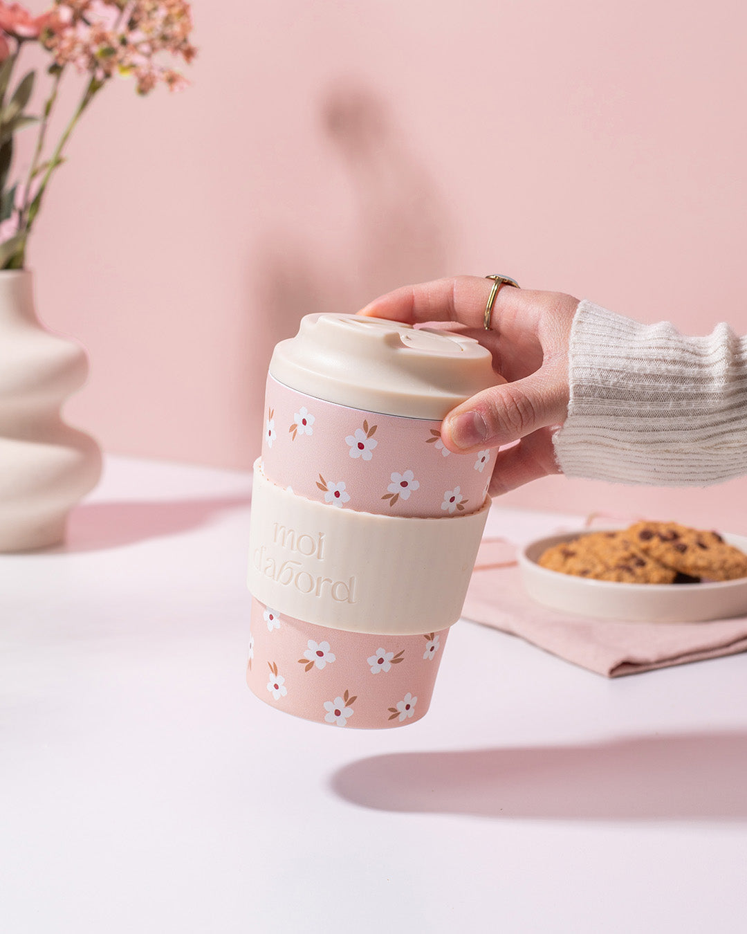 Tasse De Voyage - Champ Rosé