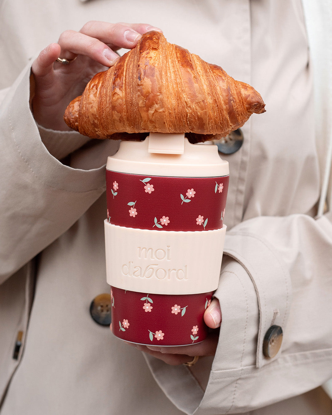 Tasse De Voyage - Fleurs Réconfortantes