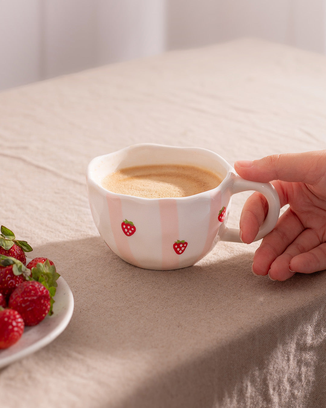 Tasse - Rayures De Fraises
