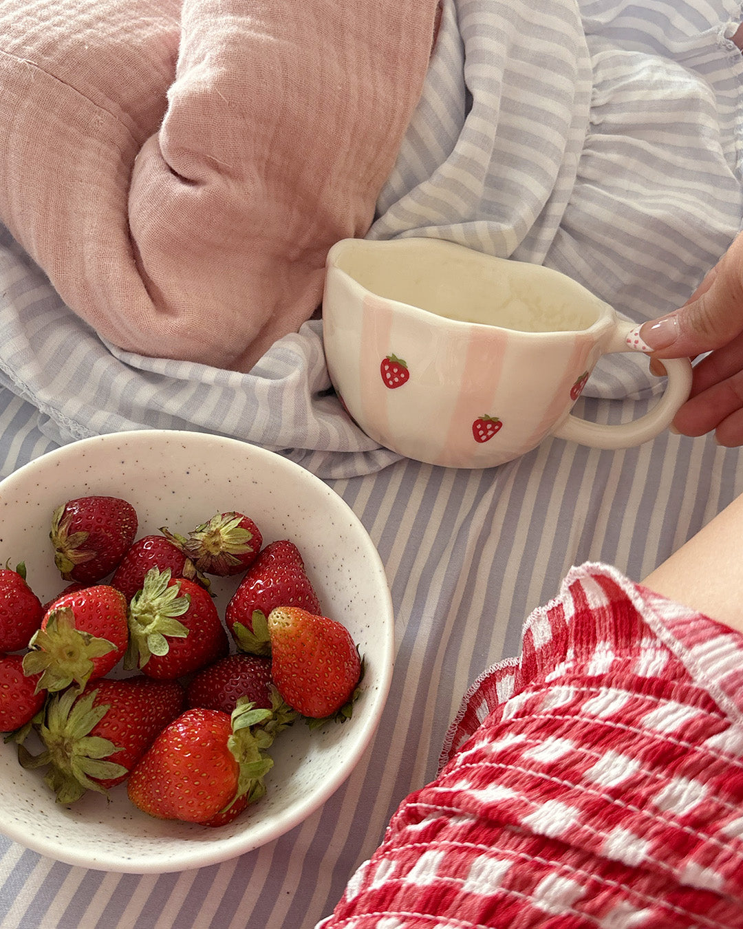 Tasse - Rayures De Fraises