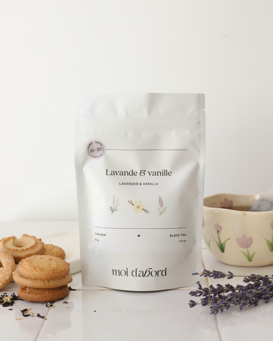 Thé Noir - Lavande & Vanille