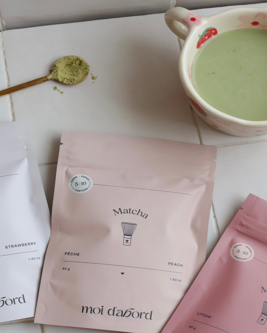 Thé Matcha - Fraise