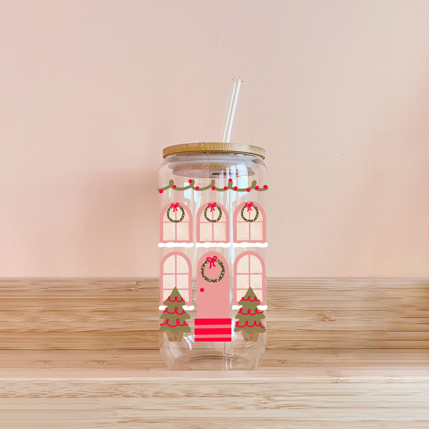 Verre À Paille - Devanture Festive