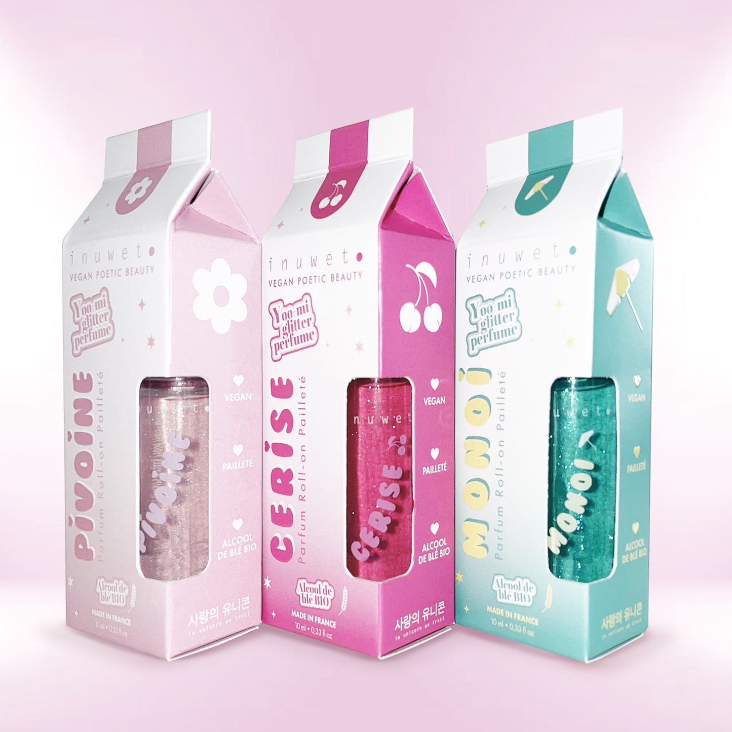 Parfum Roll-On Pailleté - Monoï