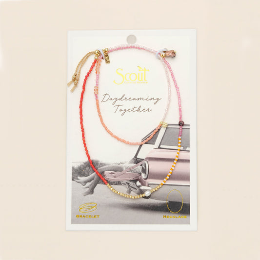 Bracelet 2 En 1 - Rodochrosite