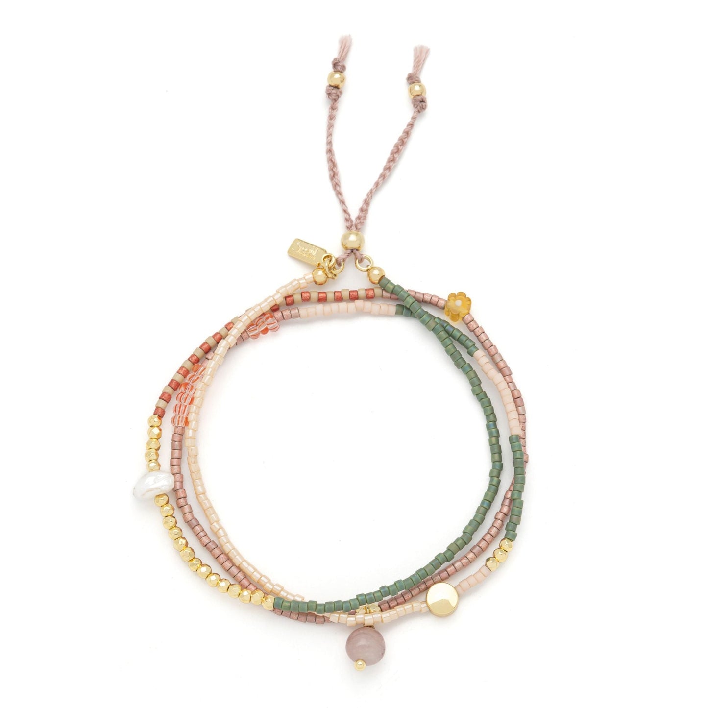 Bracelet 2 En 1 - Tourmaline