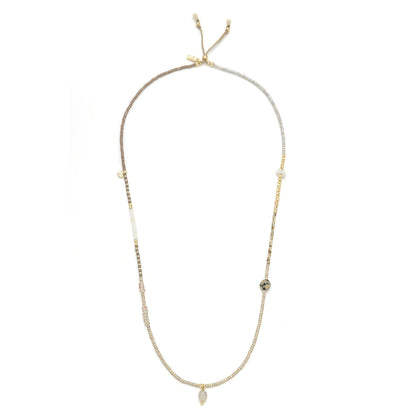 Bracelet 2 En 1 - Labradorite