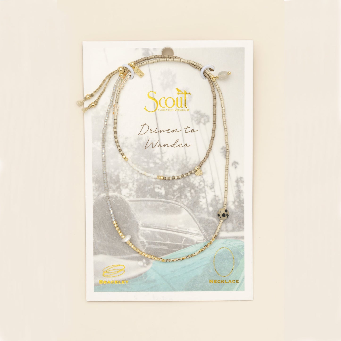 Bracelet 2 En 1 - Labradorite