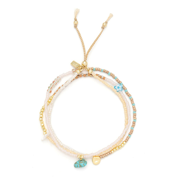 Bracelet 2 En 1 - Turquoise