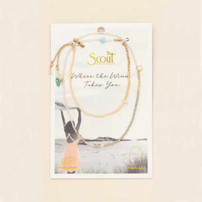 Bracelet 2 En 1 - Turquoise