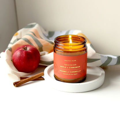 Bougie De Soya - Pomme & Cannelle