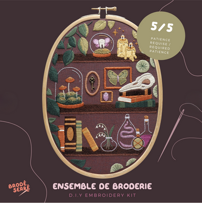 Kit De Broderie D.I.Y - Grand Cabinet De Curiosités
