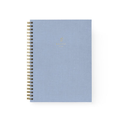 Carnet De Notes - Bleu Cendré