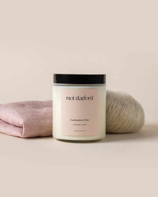 Bougie De Soya - Cachemire & Lin