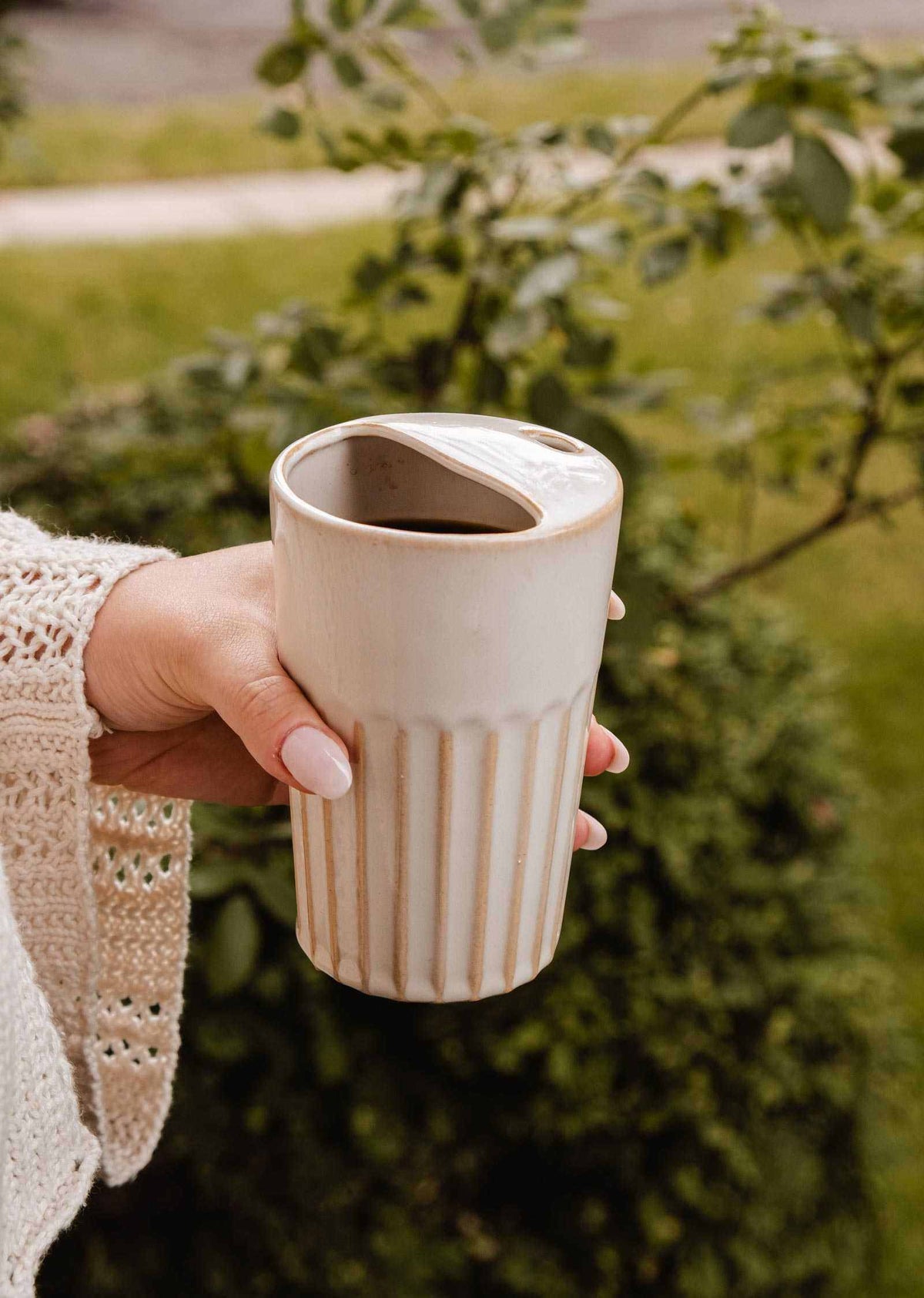 Tasse De Voyage En Céramique