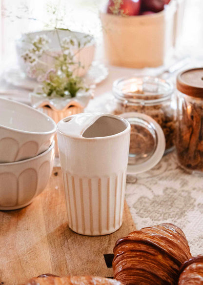 Tasse De Voyage En Céramique
