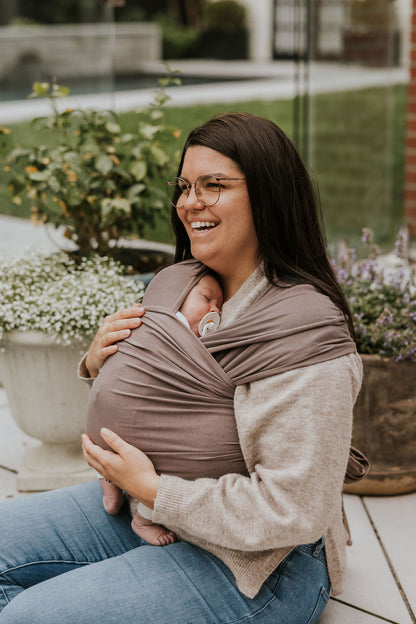 Écharpe De Portage - Chocolat Chaud