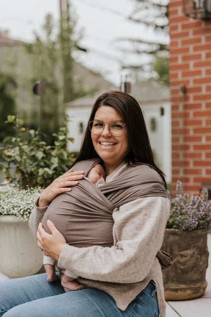 Écharpe De Portage - Chocolat Chaud