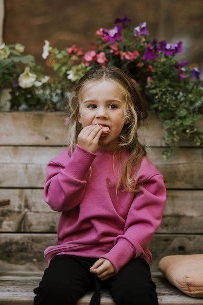 Crewneck French Terry - Fuchsia