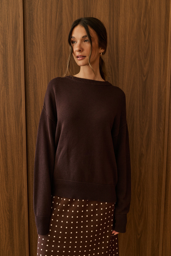 Tricot Tess - Brown
