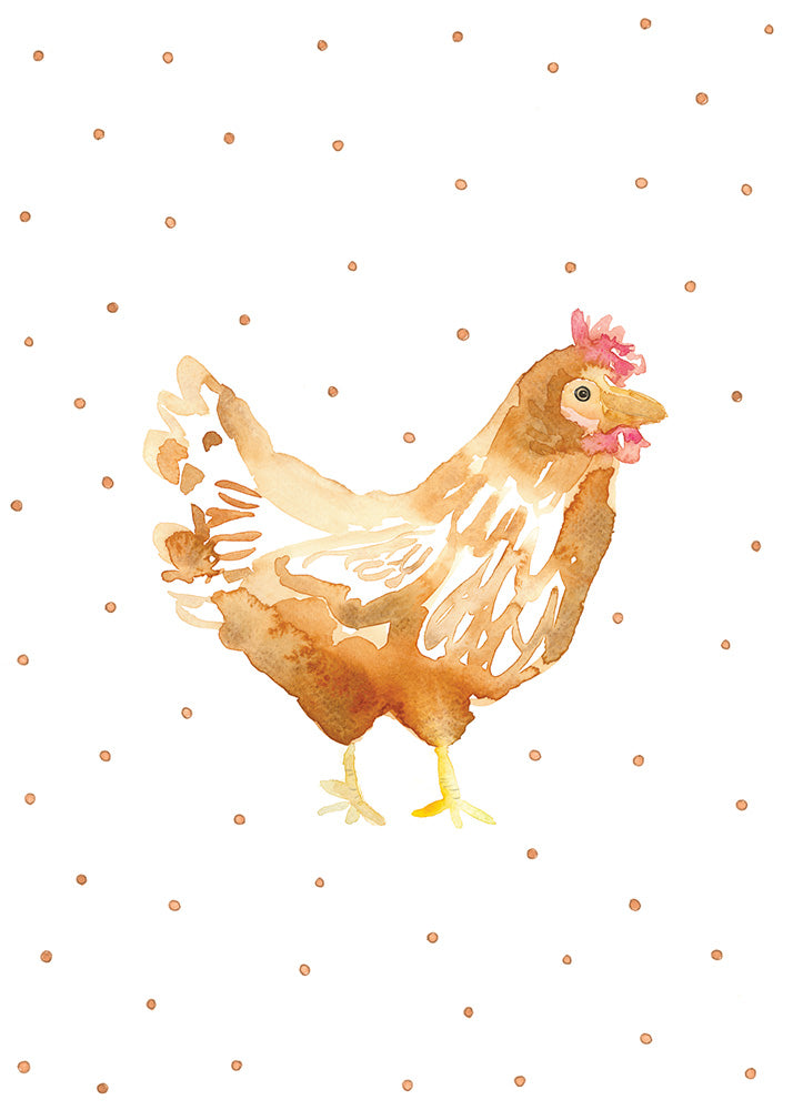 Mini Carte De Souhait - Ginger
