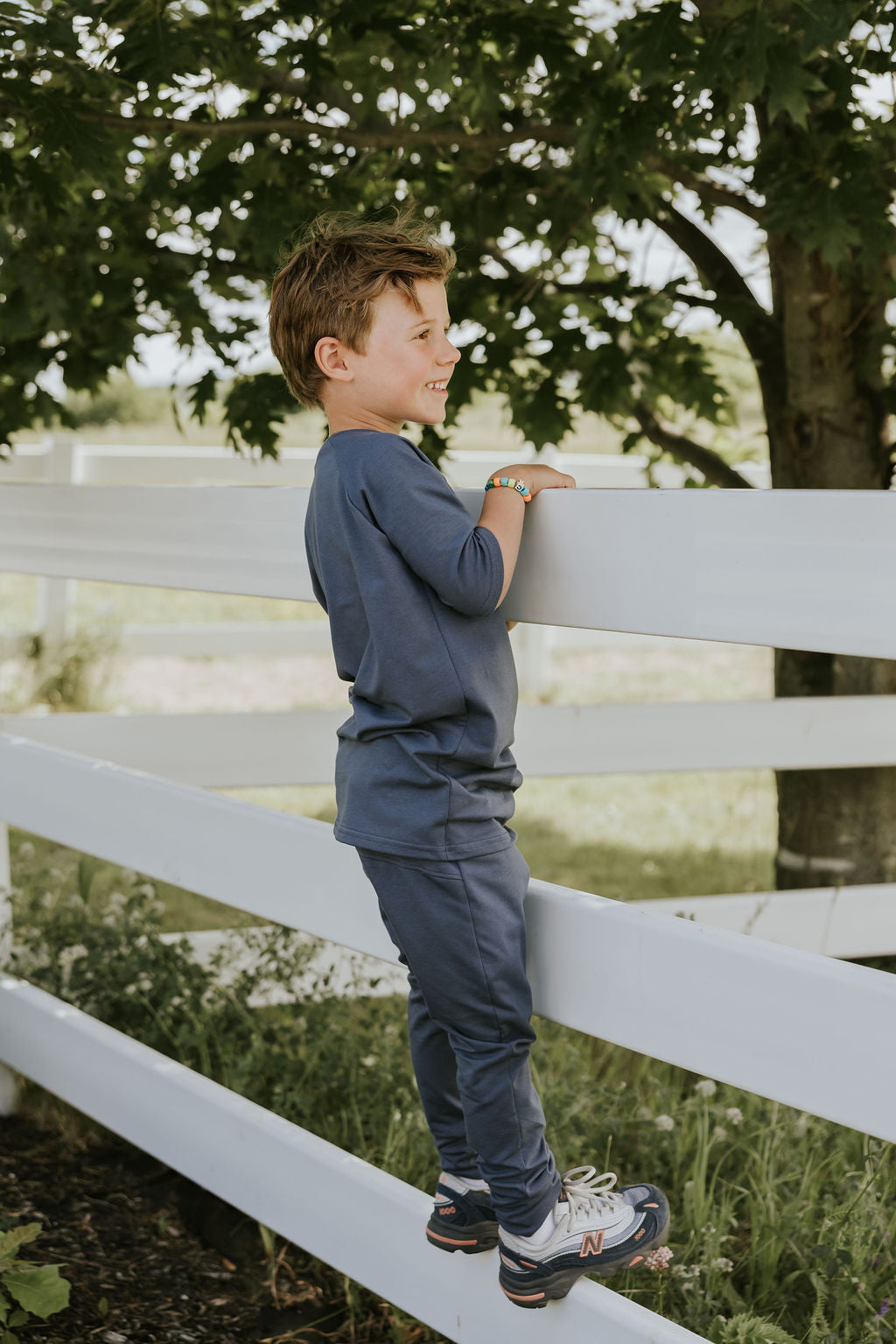 Pantalon Bambou - Bleu Français