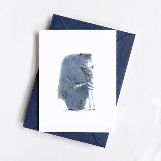 Carte De Souhait - Maman Ours